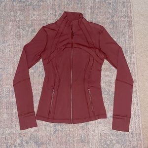 Lululemon Define Jacket Luon in Red Merlot
